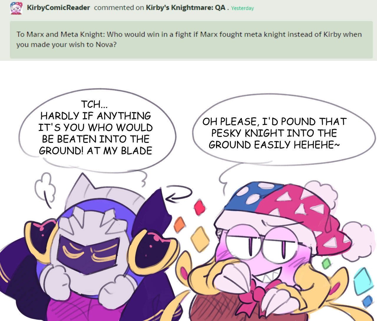 Kirby's Knightmare - QA: 178 by Koku-Draws on DeviantArt