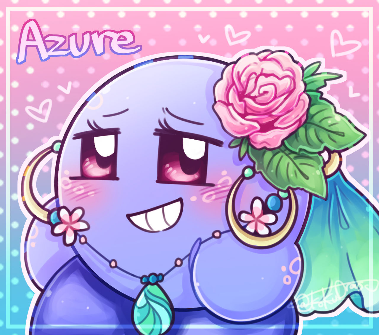 Azure, his Beloved by KokuDraws on DeviantArt