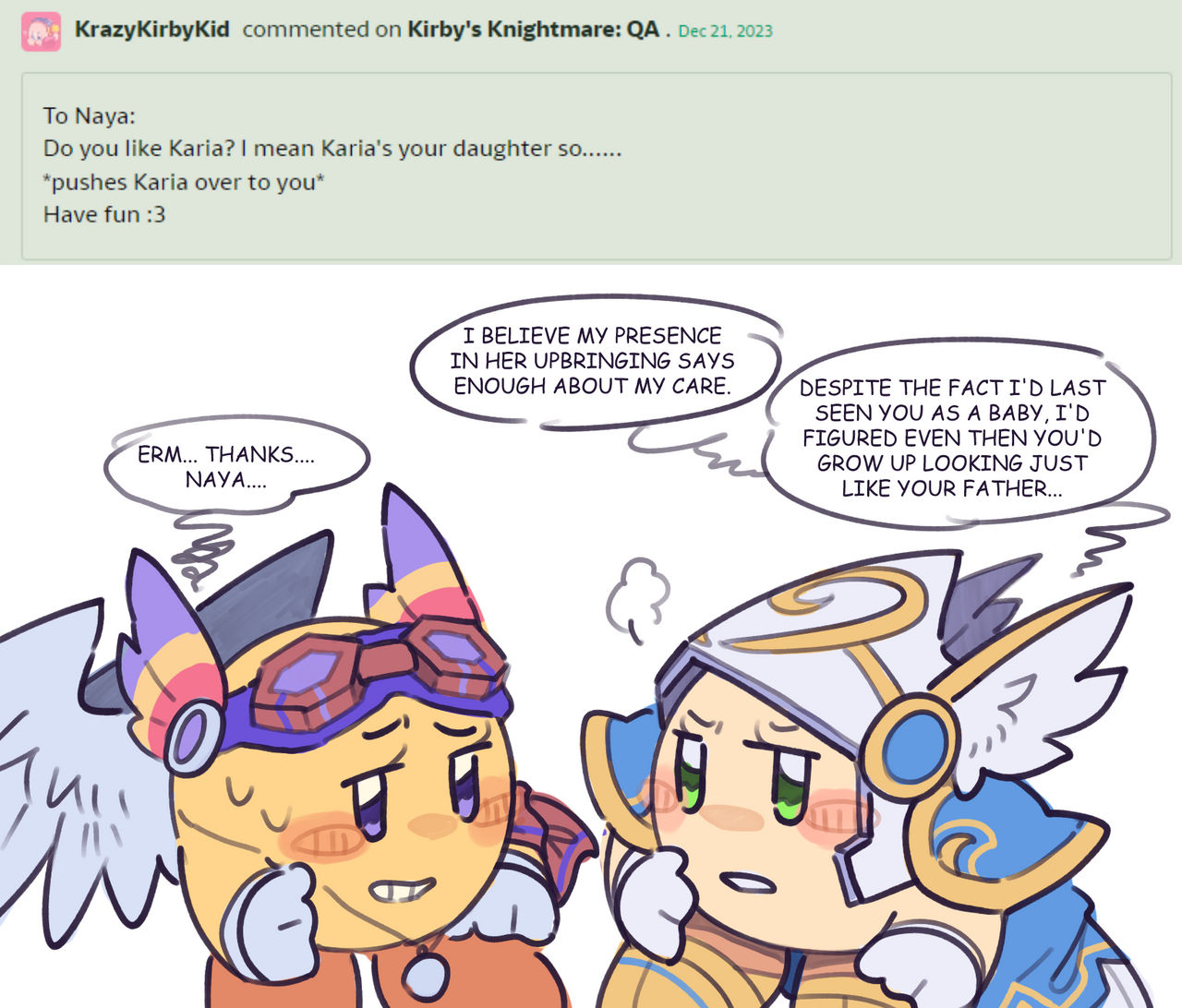 Kirby's Knightmare - QA: 286 by Koku-Draws on DeviantArt