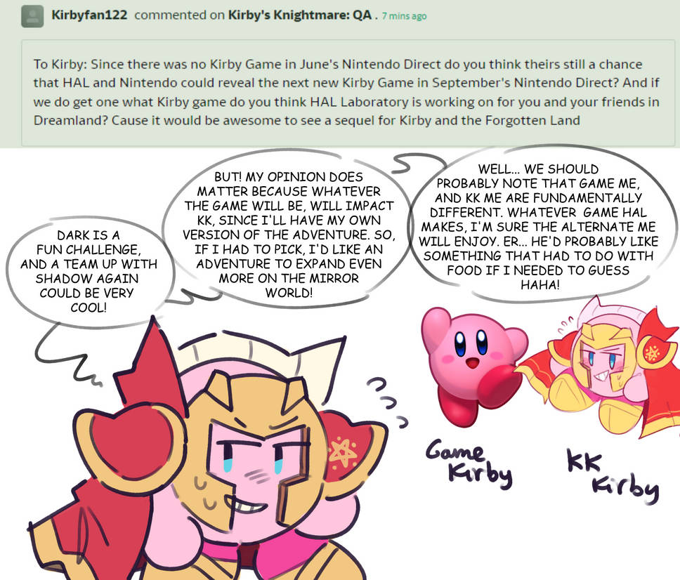 Kirby's Knightmare - QA: 327 by Koku-Draws on DeviantArt