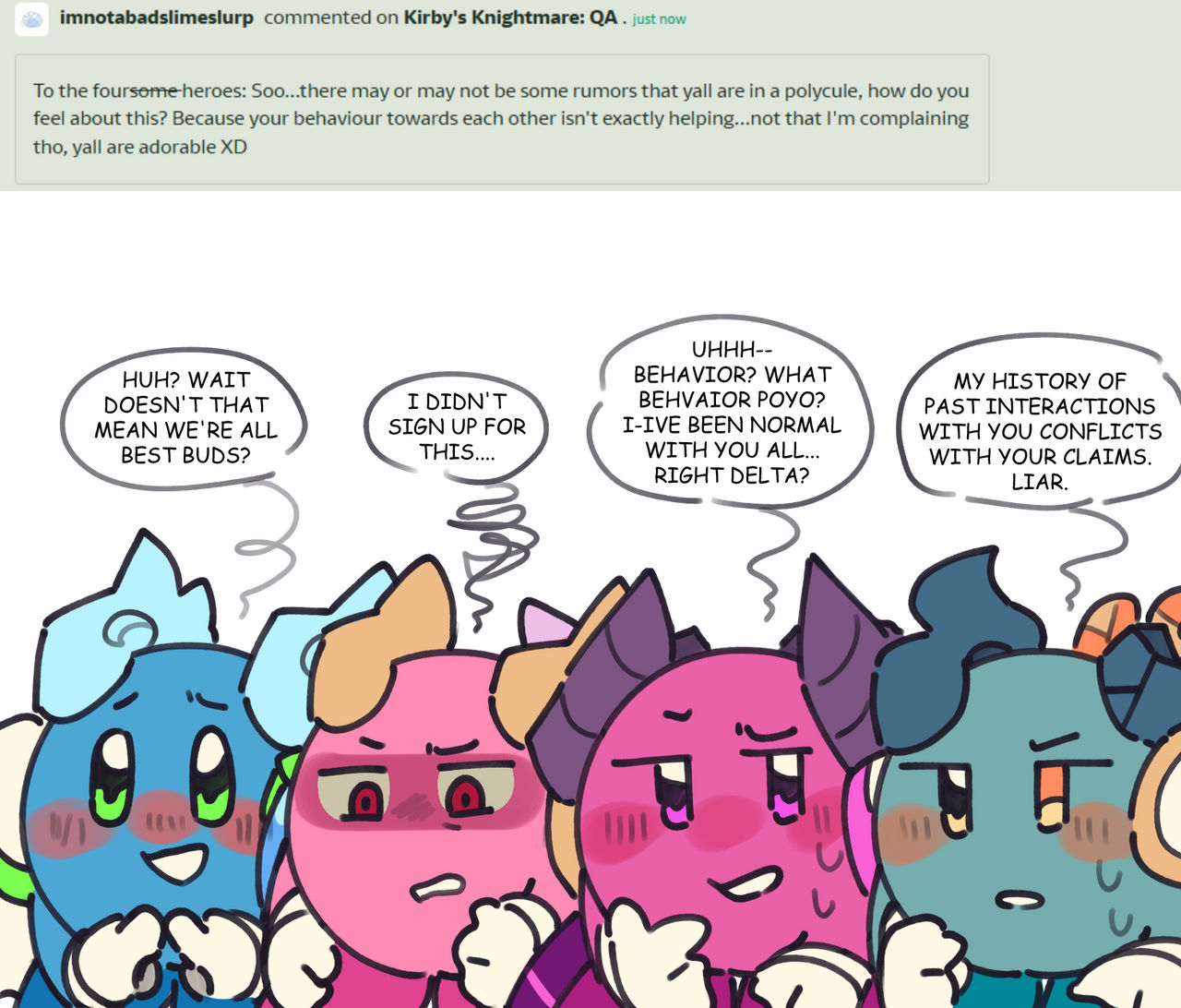 Kirby's Knightmare - QA: 392 by Koku-Draws on DeviantArt