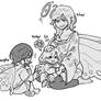 Bubberfly family gijinka