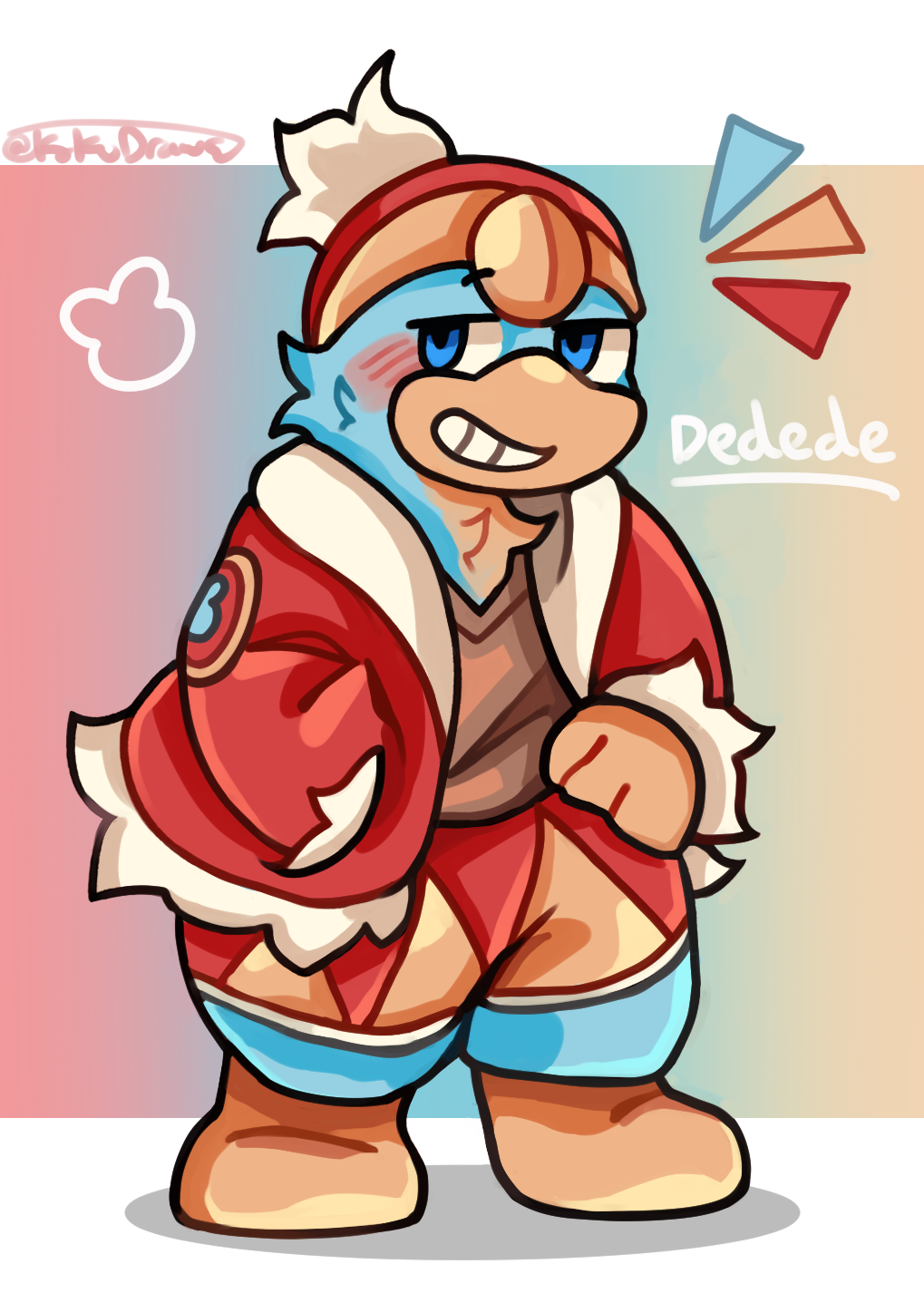 Dedede Turn Adventure Dedede Fit by Koku-Draws on DeviantArt