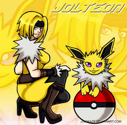 Gijinka and Pokemon Jolteon