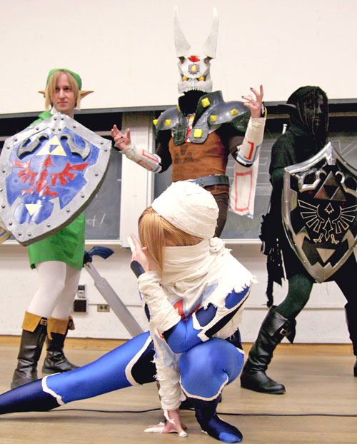 The Legend of Zelda: Ocarina of Time Group Cosplay