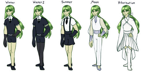 Olivine Outfits