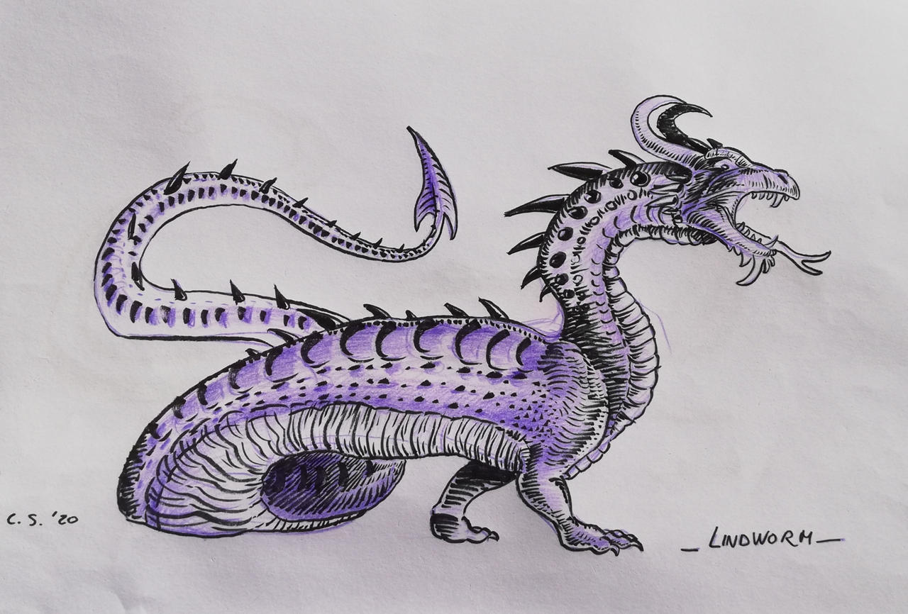 Lindworm By SilverWolfi On DeviantArt