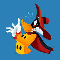 Negaduck Worried