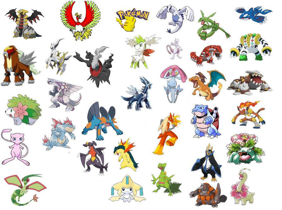 pokemon characters by supersonicRULE on DeviantArt