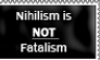 Nihilism stamp