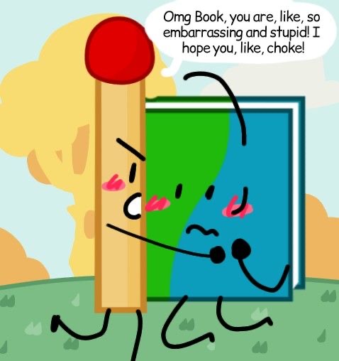 Book Bfdi Deviantart Match x Book BFDI by MatchBookfan262 on DeviantArt