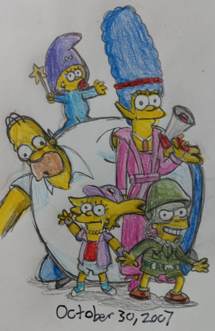 Sam Simpsons Deviantart The Simpsons Game by SecretName1010 on DeviantArt