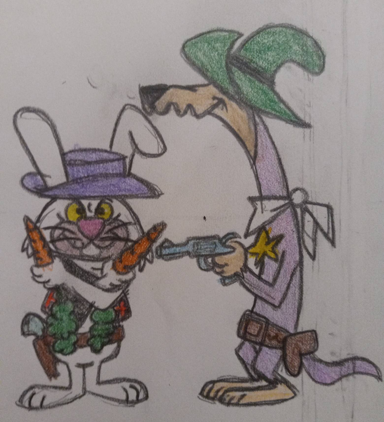 Ricochet Rabbit and Droop-a-long by SecretName1010 on DeviantArt