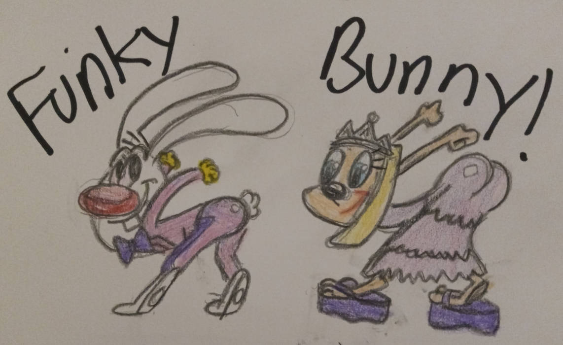 Funky Drawn Rabbit Funky Bunny by SecretName1010 on DeviantArt