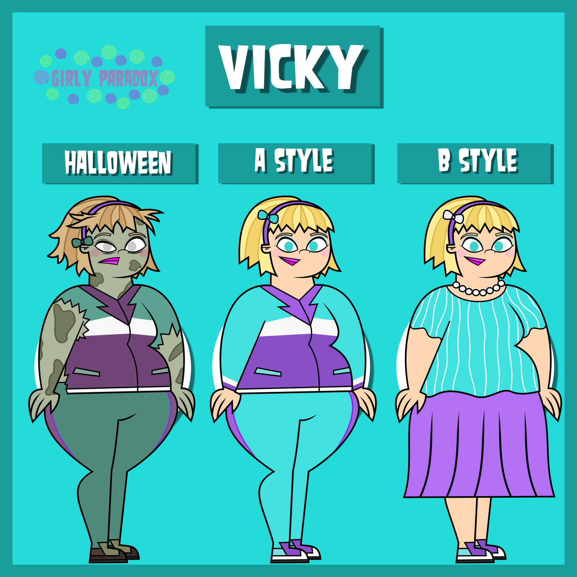 Victor Vicky Mod Vicky Styles by Chris71421 on DeviantArt