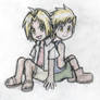 FMA - Young Elric Brothers - Ed and Al