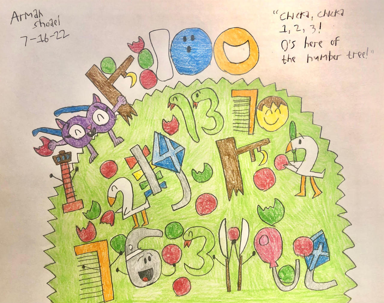 Chicka Chicka 1, 2, 3! by creepertube83 on DeviantArt