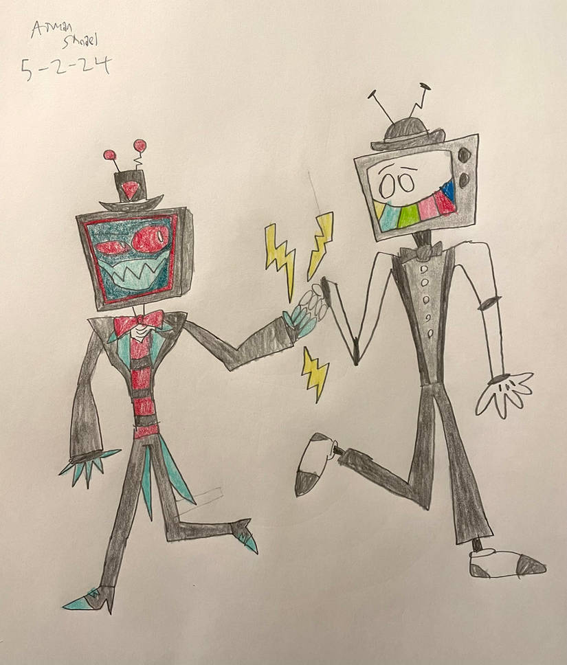 Vox X Mr Puzzles By Creepertube83 On DeviantArt Vox x mr puzzles by creepertube83 on deviantart