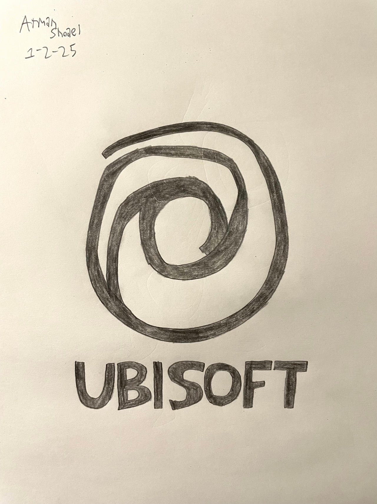 Ubisoft Logo Deviantart How To Draw Ubisoft Logo
