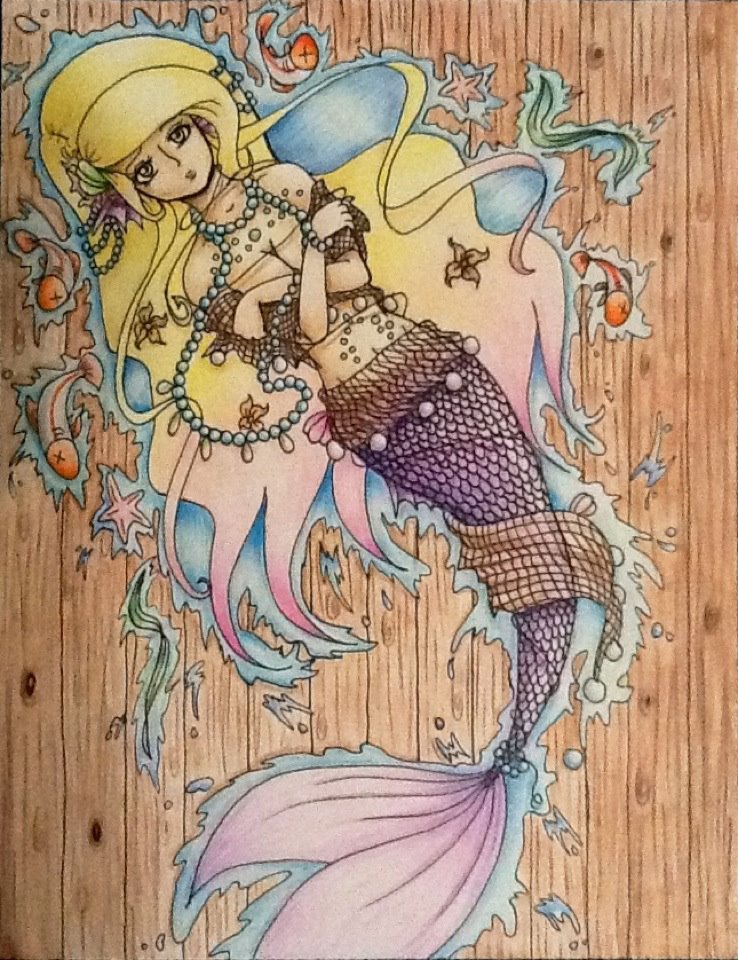 a caught mermaid by Kirrakashawn on DeviantArt