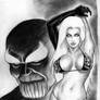 Lady Death and Thanos