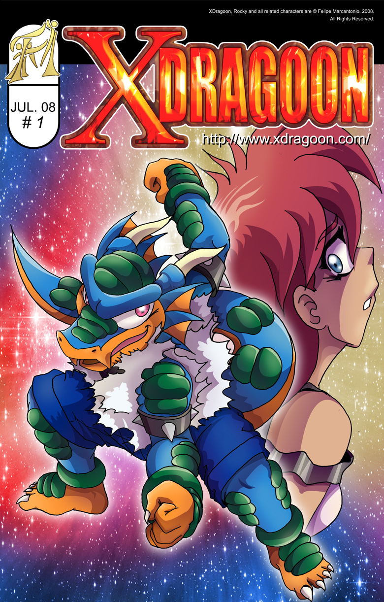 XDRAGOON 01 - Page Cover