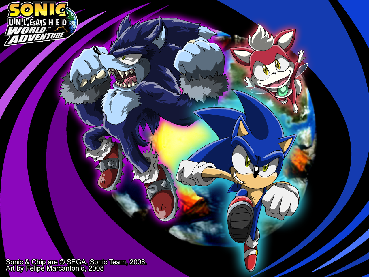 Sonic Unleashed - World Adv.