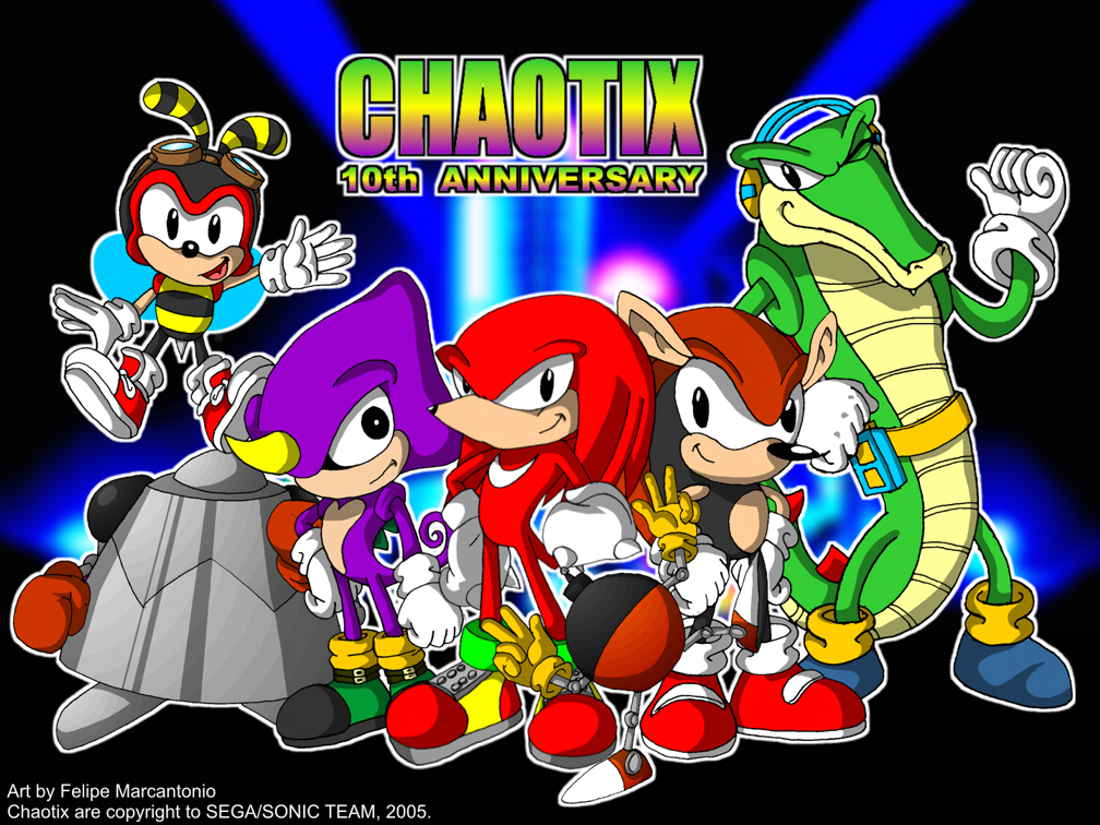 sonic chaotix and hooligans doodle 2 by Azoo on Newgrounds