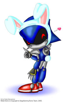 Metal Sonic is so cute :3