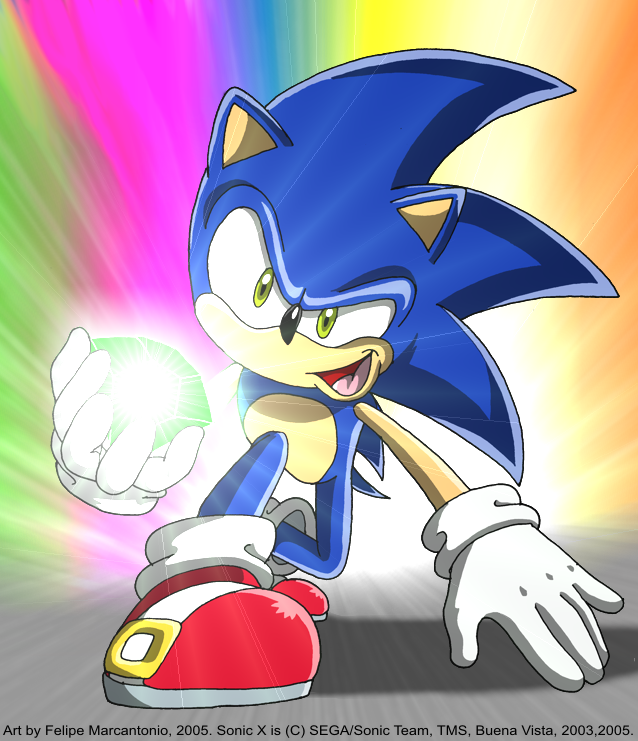 Super Sonic :: Sonic X Style by yuski on DeviantArt
