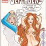 Invisible Woman and Medusa (Front Cover)