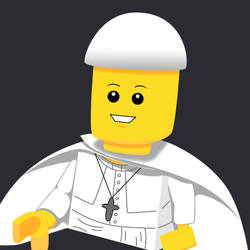 Pope Francis Lego version