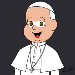 Pope Francis Monica's Gang version