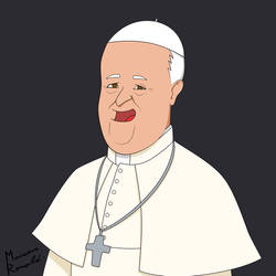 Pope Francis by Mairold