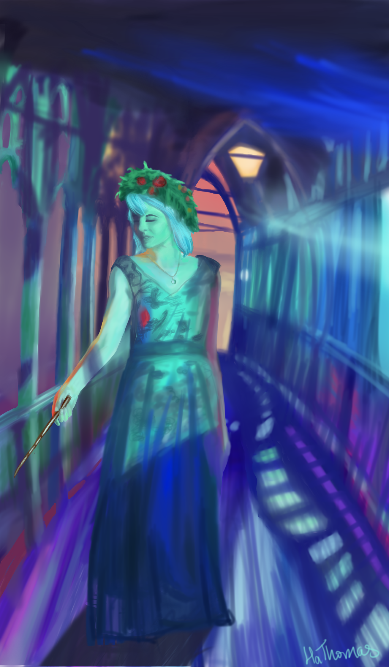 Bridge of Dreams- Destinyblue gift by Hatters-Workshop