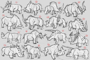 Thumbnails - Rhino Creatures