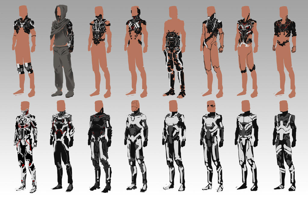 Thumbnails - Sci-Fi Characters