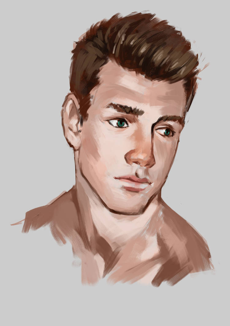 Men Study Portrait Study - Portrait by georgecatalin93 on DeviantArt