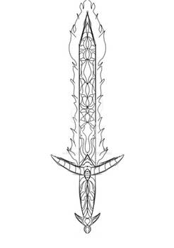 Enchanted sword