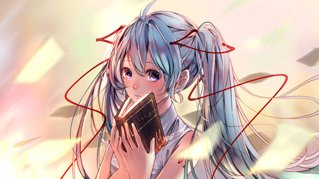 Hatsune Miku [ Diary ]+ SpeedPaint