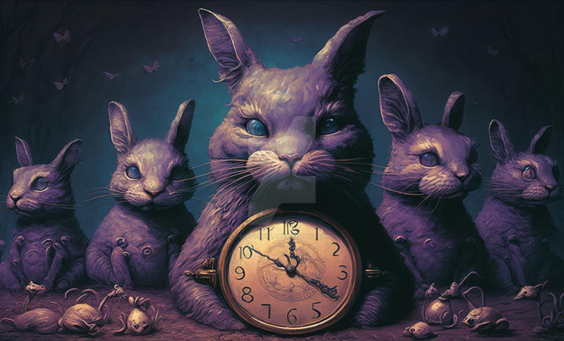 Wonderland Bunnies by Buffy2ville on DeviantArt