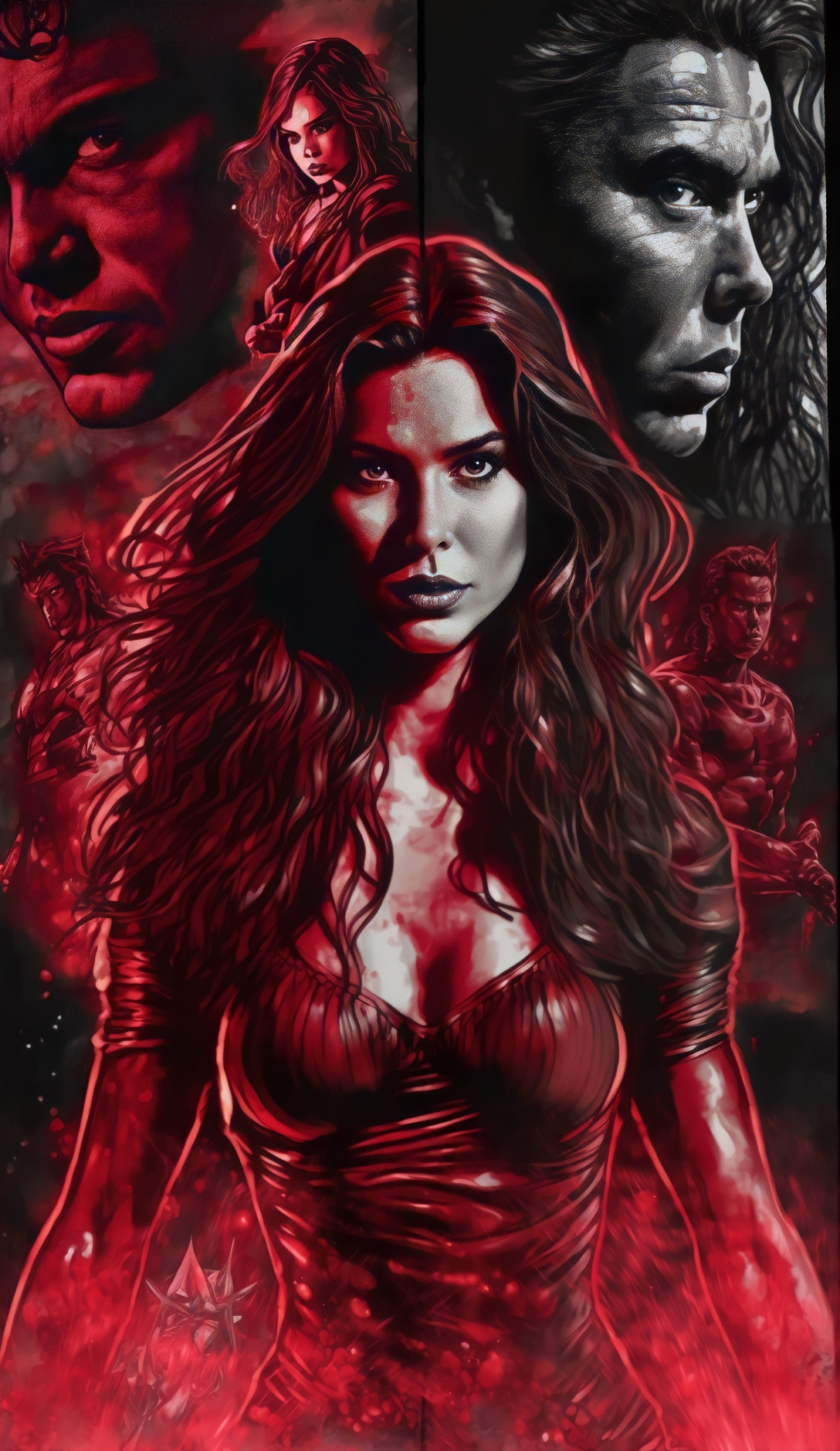 Scarlet Witch by MarceloSilvaArt on DeviantArt