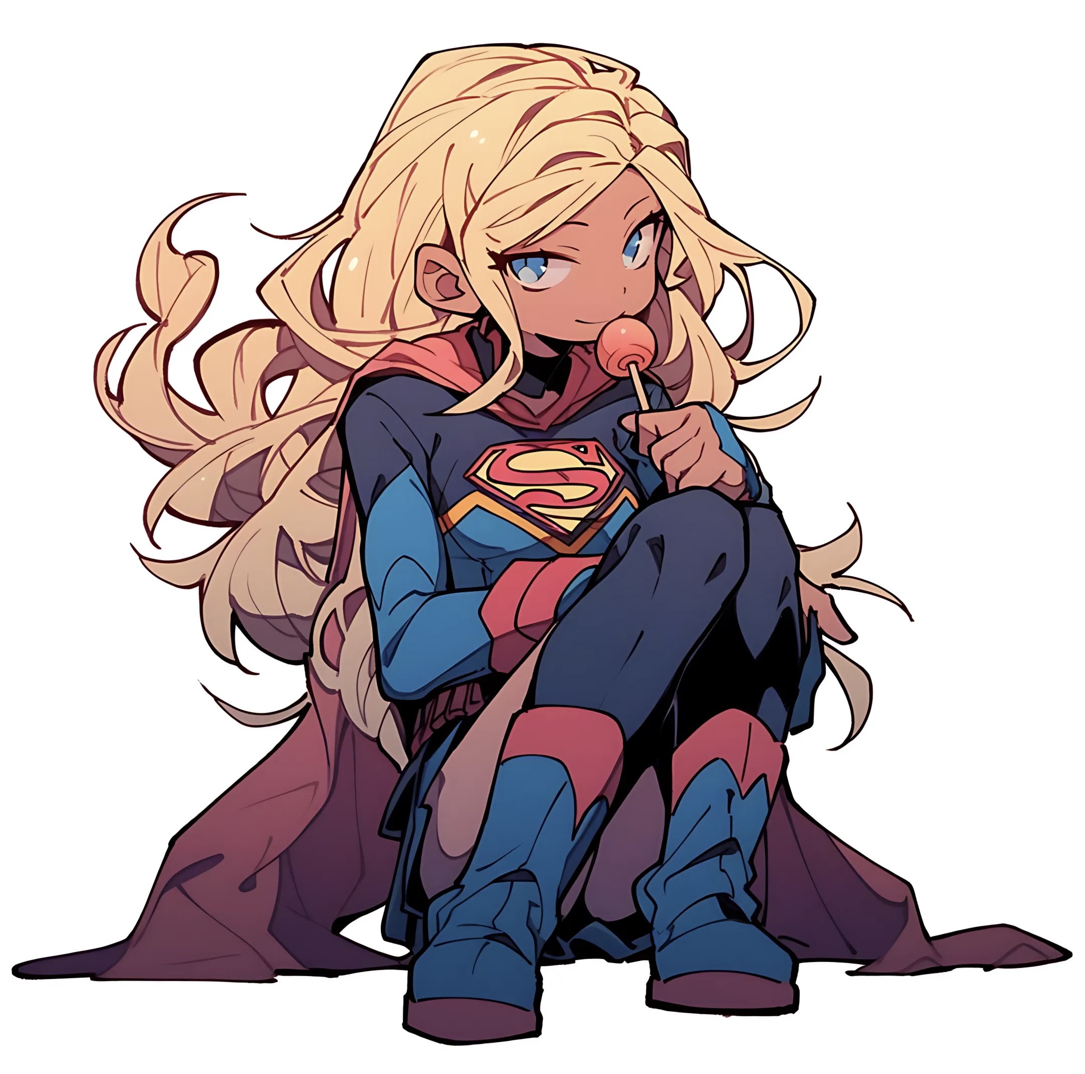 Supergirl Anime by kragf on DeviantArt