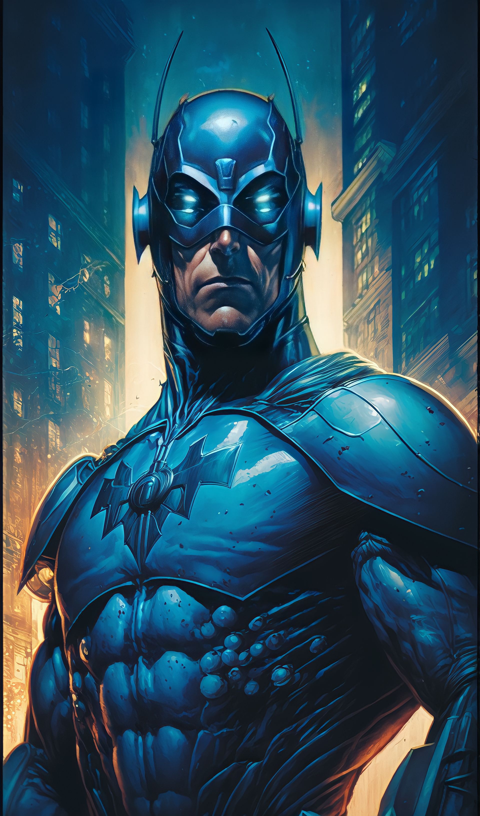 Blue Beetle by Traethedesigner on DeviantArt