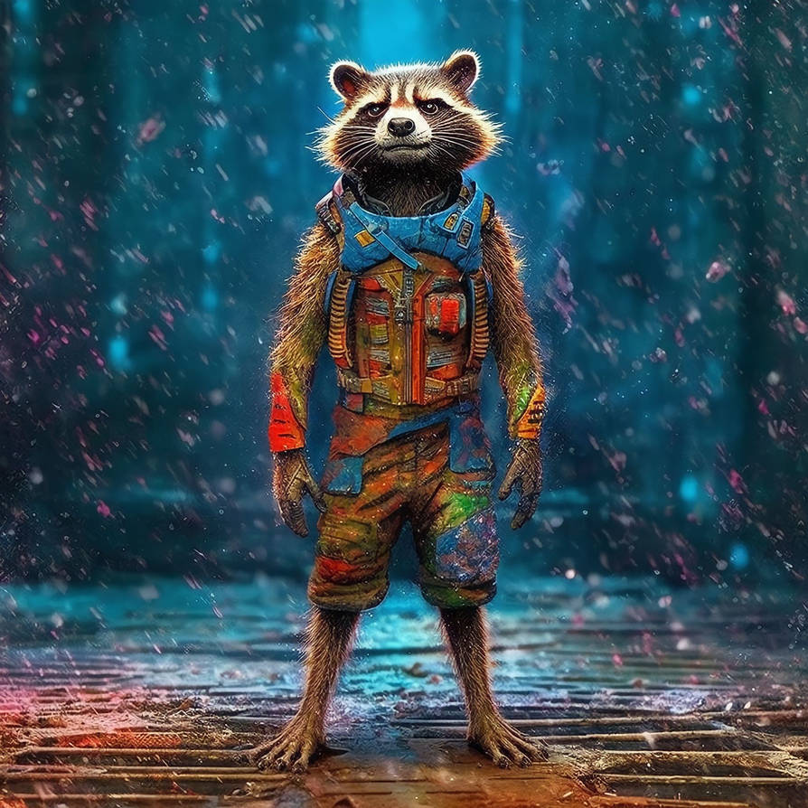 Rocket Raccoon by Buffy2ville on DeviantArt