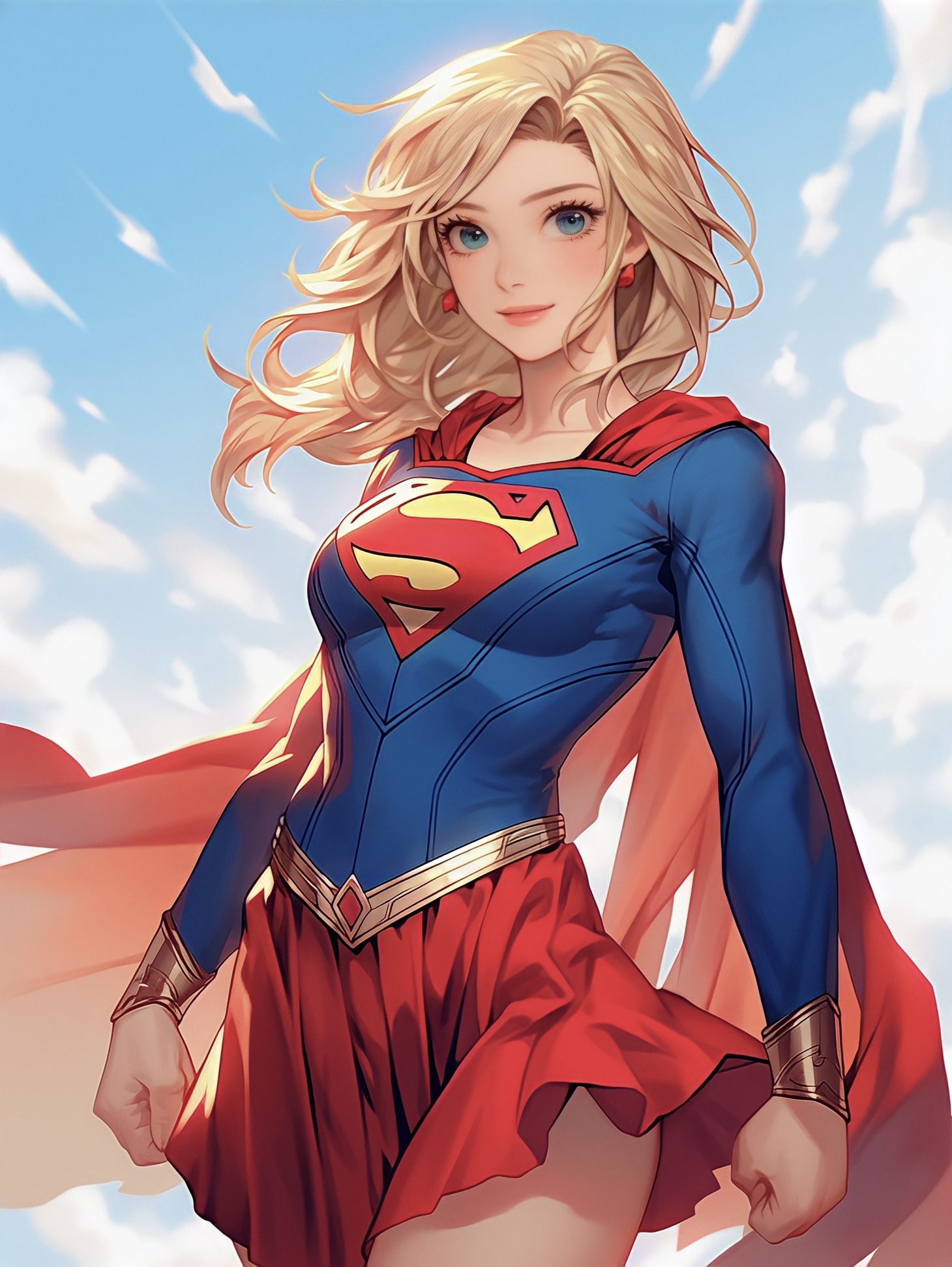 Supergirl Anime by kragf on DeviantArt