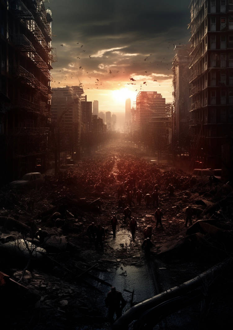 Zombies Incoming Zombie Horde by Buffy2ville on DeviantArt