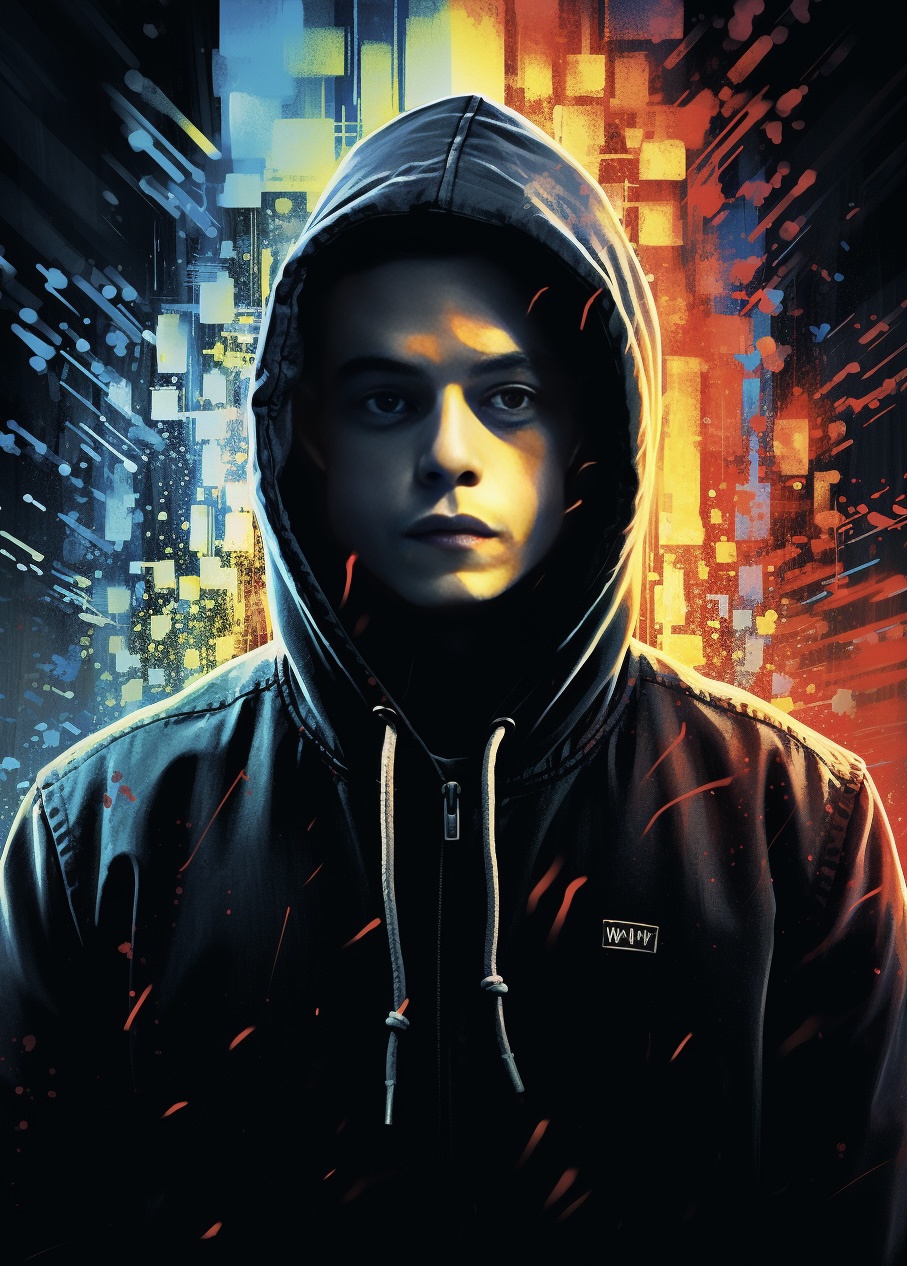 Elliot Alderson - Mr Robot - Mr Robot - Posters and Art Prints