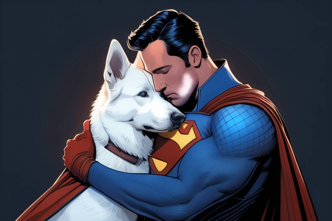 Krypto and Superman by Buffy2ville on DeviantArt