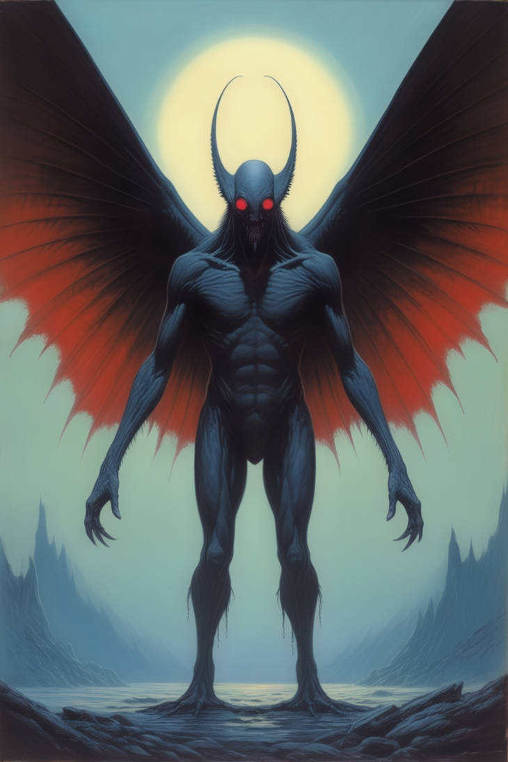 Mothman by Buffy2ville on DeviantArt